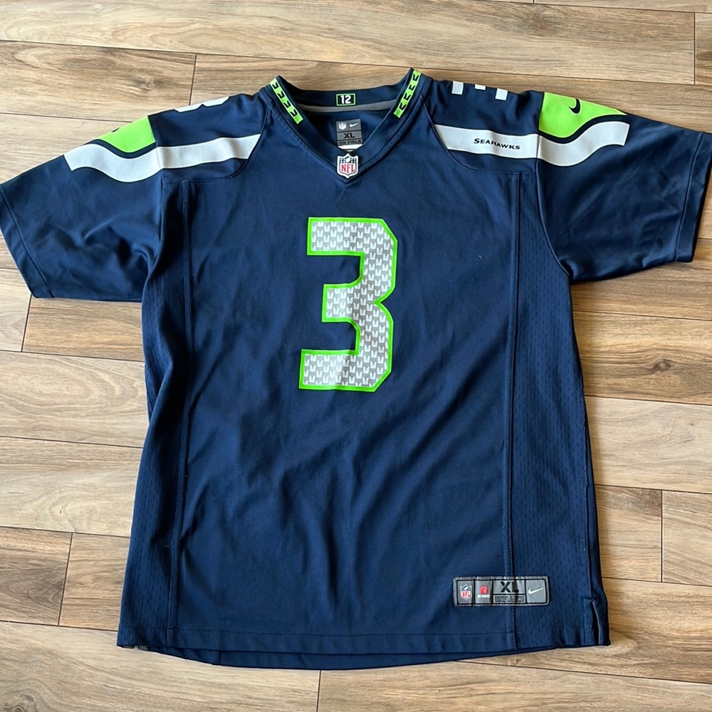 Nike Russel Wilson Seahawks jersey youth XL